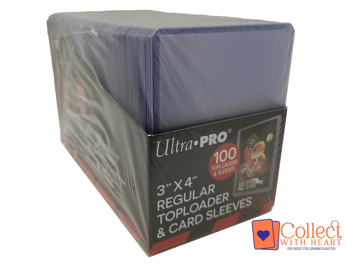 Toploader u. Sleeves 100x Regular Pokémon YuGiOh! Sammeln Kartenhülle Ultra Pro