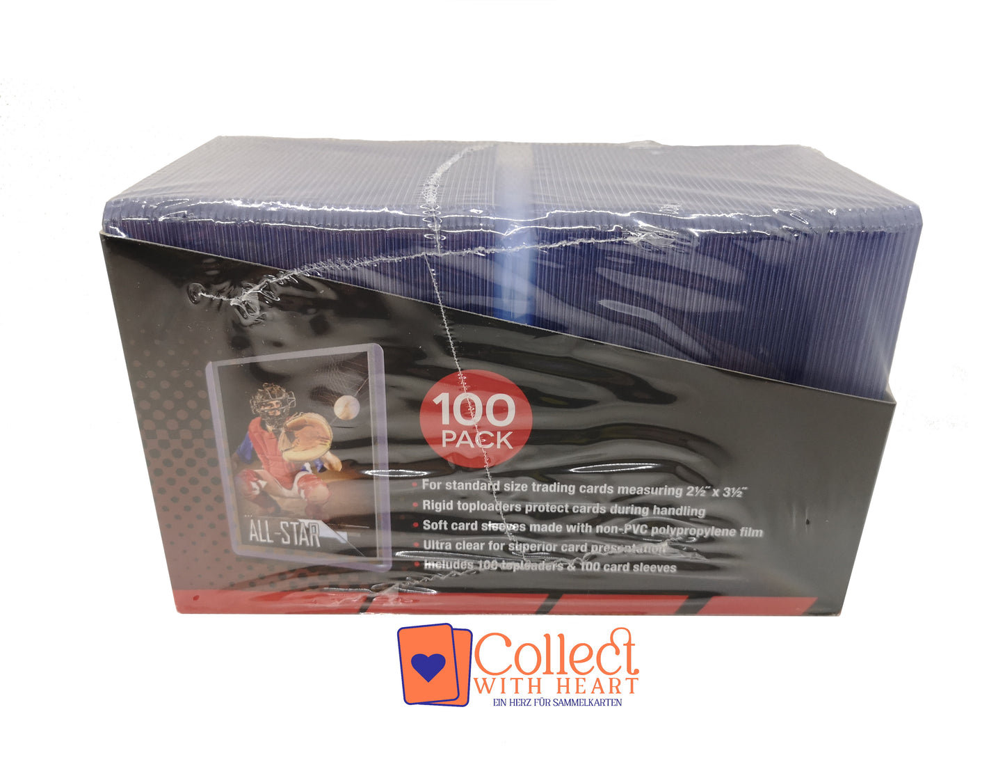Toploader u. Sleeves 100x Regular Pokémon YuGiOh! Sammeln Kartenhülle Ultra Pro